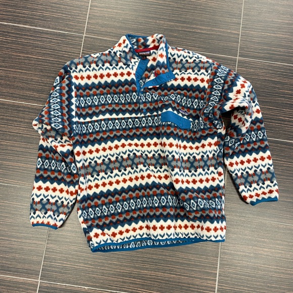 Patagonia Other - Patagonia Synchilla 3/4 Snap Pullover Aztec Print